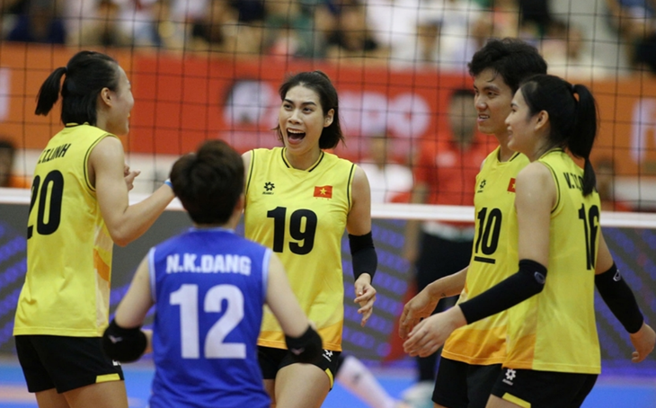 Đội tuyển bóng chuyền nữ Việt Nam vào chung kết VTV Cup 2024- Ảnh 1. Đội tuyển bóng chuyền nữ Việt Nam vào chung kết VTV Cup 2024- Ảnh 1.
