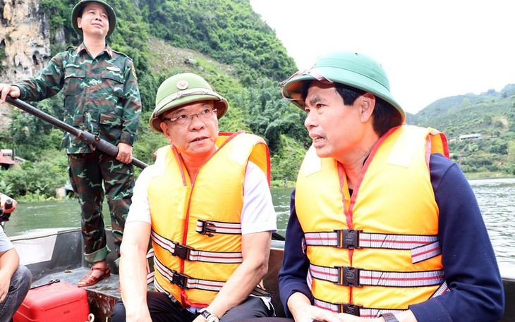 Phó Thủ tướng Lê Thành Long thị sát nơi ngập sâu nhất TP Sơn La