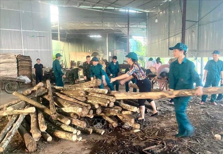 Gần 80 xưởng gỗ và nhà dân bị ngập do thủy điện Thác Bà xả lũ- Ảnh 2.