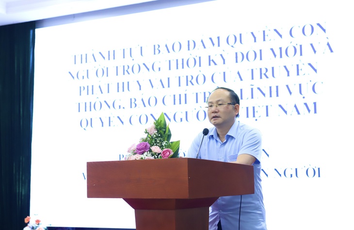 Phát huy vai trò của truyền thông, báo chí trong bảo vệ, bảo đảm quyền con người- Ảnh 3. Phát huy vai trò của truyền thông, báo chí trong bảo vệ, bảo đảm quyền con người- Ảnh 3.