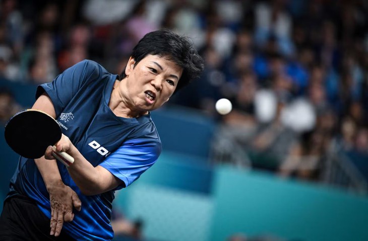 Olympic 2024: 'Bà ngoại chơi bóng bàn' gây xúc động mạnh về những điều ước- Ảnh 1. Olympic 2024: 'Bà ngoại chơi bóng bàn' gây xúc động mạnh về những điều ước- Ảnh 1.