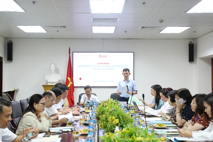 Cải tiến chất lượng ngày càng tốt hơn, đáp ứng niềm tin của người bệnh dành cho Viện 'Máu'- Ảnh 1. Cải tiến chất lượng ngày càng tốt hơn, đáp ứng niềm tin của người bệnh dành cho Viện 'Máu'- Ảnh 1.