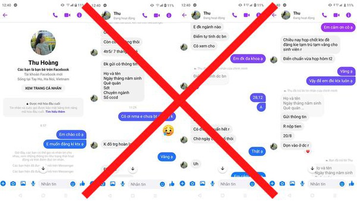 Trường Đại học Y Hà Nội cảnh báo việc lừa đảo thí sinh chuyển tiền để được đăng ký chỗ ở ký túc xá- Ảnh 2.