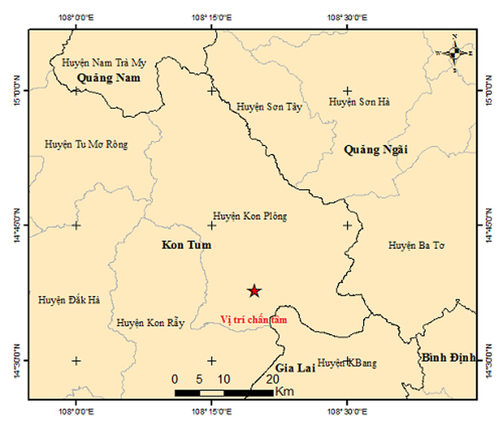 Chưa kết luận hồ chứa nào gây ra động đất ở Kon Tum- Ảnh 2. Chưa kết luận hồ chứa nào gây ra động đất ở Kon Tum- Ảnh 2.