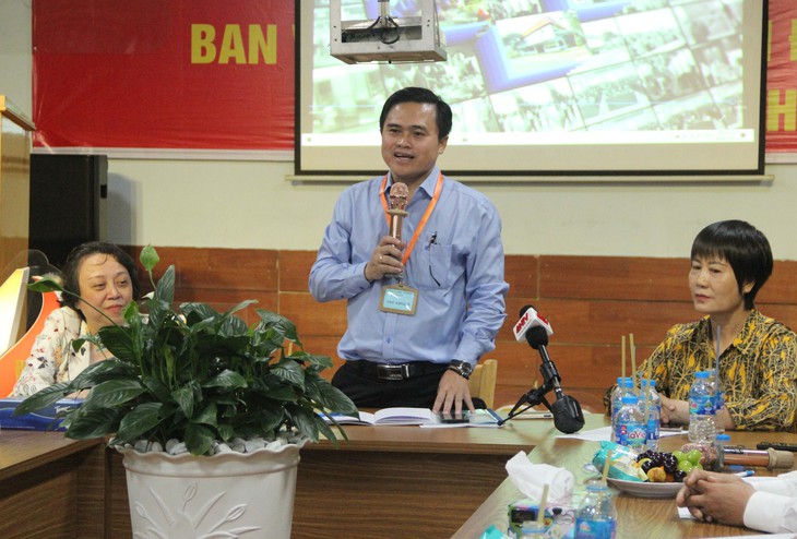Ông Cao Thanh Bình, Trưởng Ban Văn hóa – Xã hội (Hội đồng Nhân dân TPHCM) phát biểu tại buổi giám sát. Ảnh: Xuân Dự