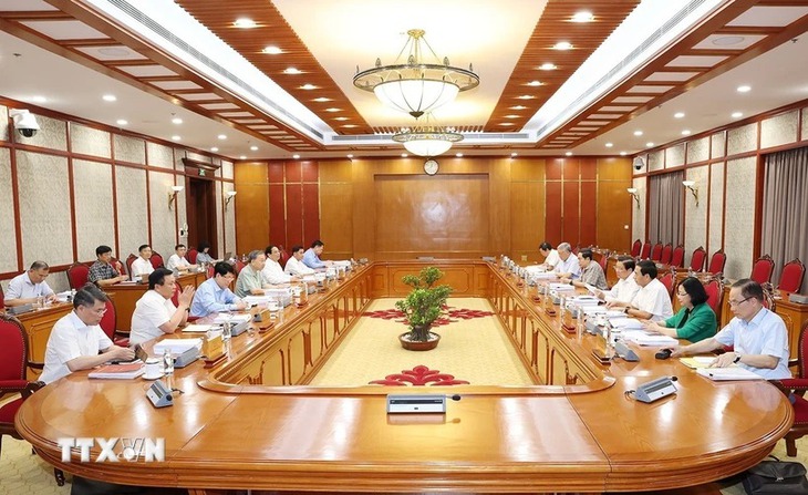 Tổng Bí thư, Chủ tịch nước Tô Lâm chủ trì Phiên họp thường kỳ Bộ Chính trị- Ảnh 1. Tổng Bí thư, Chủ tịch nước Tô Lâm chủ trì Phiên họp thường kỳ Bộ Chính trị- Ảnh 1.