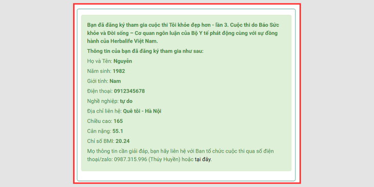 Hướng dẫn chi tiết đăng ký tham gia cuộc thi TÔI KHỎE ĐẸP HƠN lần 3- Ảnh 9. Hướng dẫn chi tiết đăng ký tham gia cuộc thi TÔI KHỎE ĐẸP HƠN lần 3- Ảnh 9.
