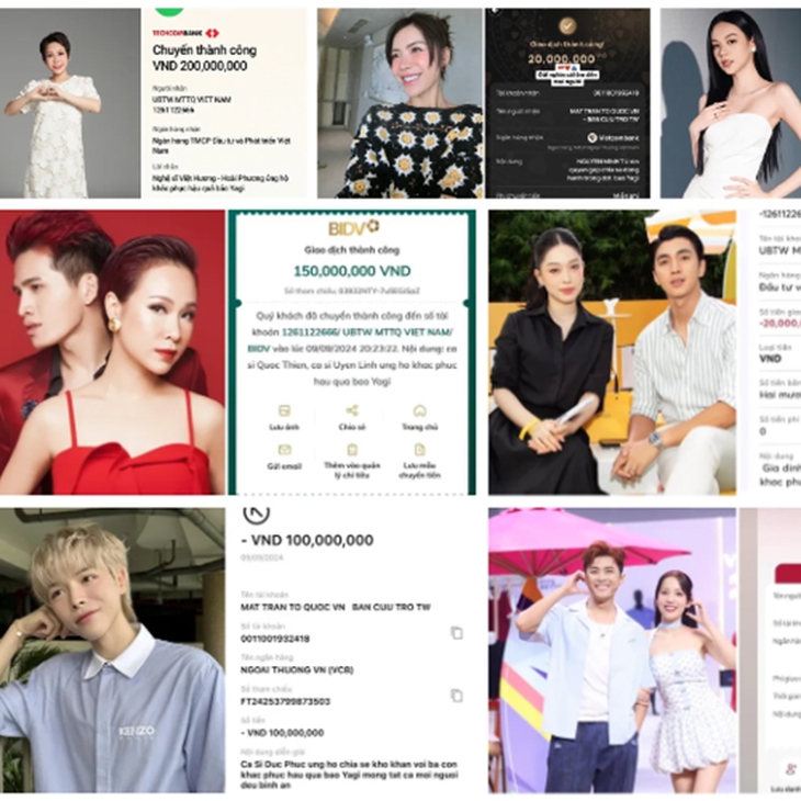 Tùng Dương, Thanh Hằng cùng nhiều sao Việt chung tay hướng về bà con vùng bão lũ- Ảnh 3. Tùng Dương, Thanh Hằng cùng nhiều sao Việt chung tay hướng về bà con vùng bão lũ- Ảnh 3.