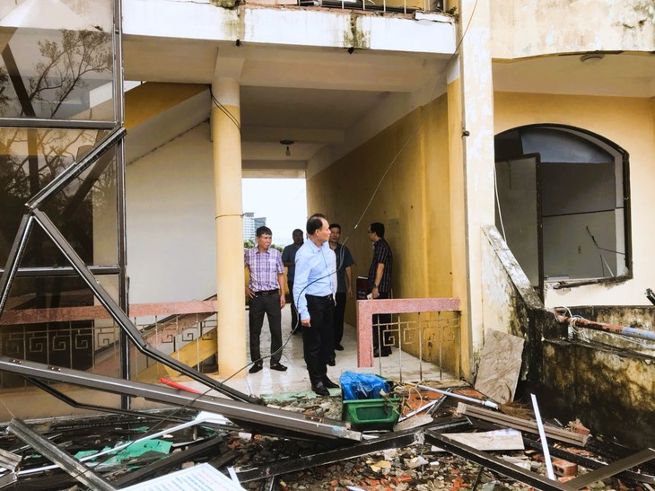 Bão số 3 khiến hàng loạt cơ sở y tế Hải Phòng, Quảng Ninh bị hư hại- Ảnh 1. Bão số 3 khiến hàng loạt cơ sở y tế Hải Phòng, Quảng Ninh bị hư hại- Ảnh 1.