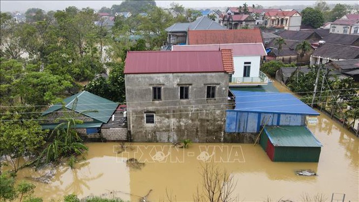 Hà Nội: Nước lũ sông Bùi lên mức báo động 3, vùng Chương Mỹ ngập nặng- Ảnh 5. Hà Nội: Nước lũ sông Bùi lên mức báo động 3, vùng Chương Mỹ ngập nặng- Ảnh 5.