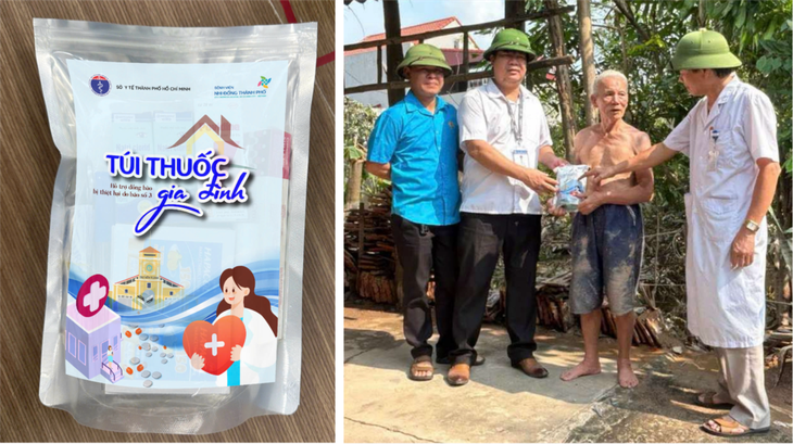 Hơn 16.000 túi thuốc gia đình đã đến với bà con vùng bão lũ- Ảnh 1. Hơn 16.000 túi thuốc gia đình đã đến với bà con vùng bão lũ- Ảnh 1.