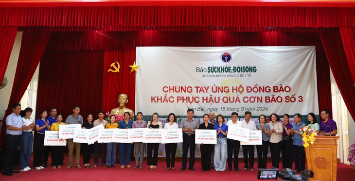[CẬP NHẬT] Danh sách nhà hảo tâm, độc giả Báo SK&ĐS ủng hộ đồng bào miền Bắc khắc phục hậu quả bão số 3- Ảnh 1.