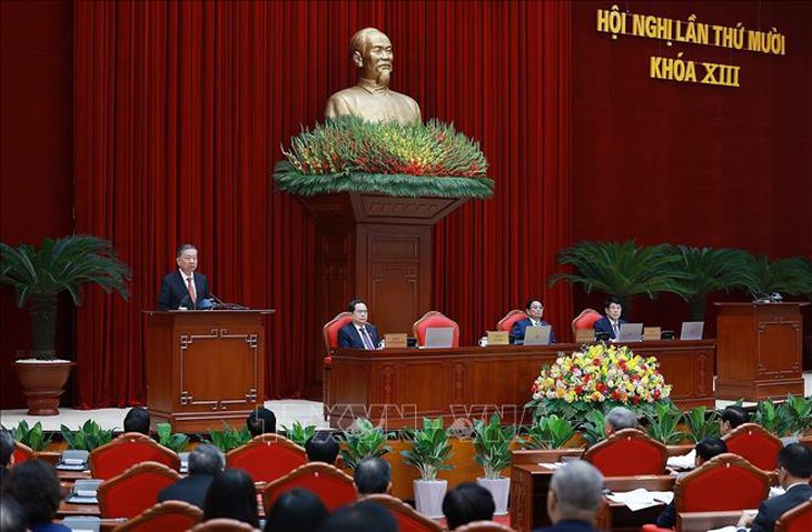 Toàn văn phát biểu khai mạc của Tổng Bí thư, Chủ tịch nước Tô Lâm tại Hội nghị Trung ương 10 khóa XIII- Ảnh 1. Toàn văn phát biểu khai mạc của Tổng Bí thư, Chủ tịch nước Tô Lâm tại Hội nghị Trung ương 10 khóa XIII- Ảnh 1.