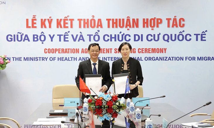 Bộ Y tế và Tổ chức Di cư Quốc tế tiếp tục tăng cường hợp tác nâng cao sức khỏe người di cư- Ảnh 1. Bộ Y tế và Tổ chức Di cư Quốc tế tiếp tục tăng cường hợp tác nâng cao sức khỏe người di cư- Ảnh 1.
