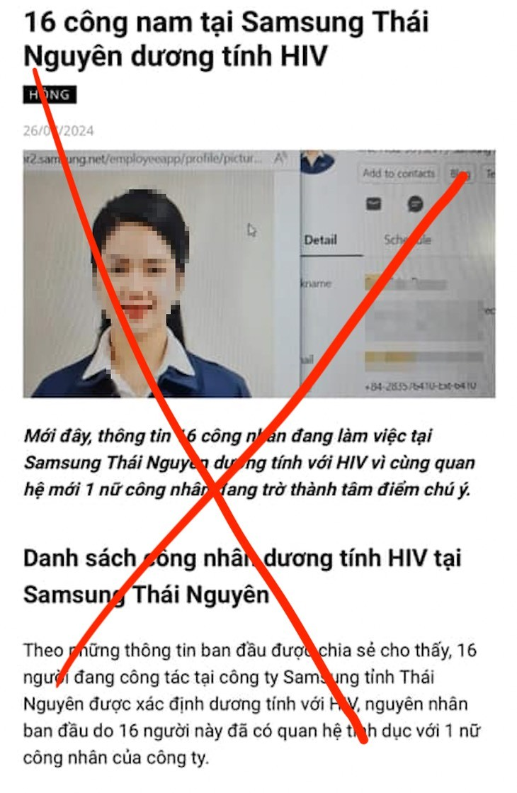 Phạt thanh niên thông tin sai về nữ công nhân lây nhiễm HIV- Ảnh 1.