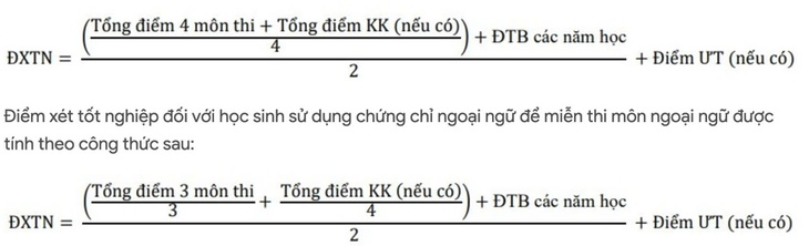 Bộ GD&ĐT sẽ thay đổi cách tính điểm xét tốt nghiệp THPT từ năm 2025- Ảnh 2. Bộ GD&ĐT sẽ thay đổi cách tính điểm xét tốt nghiệp THPT từ năm 2025- Ảnh 2.