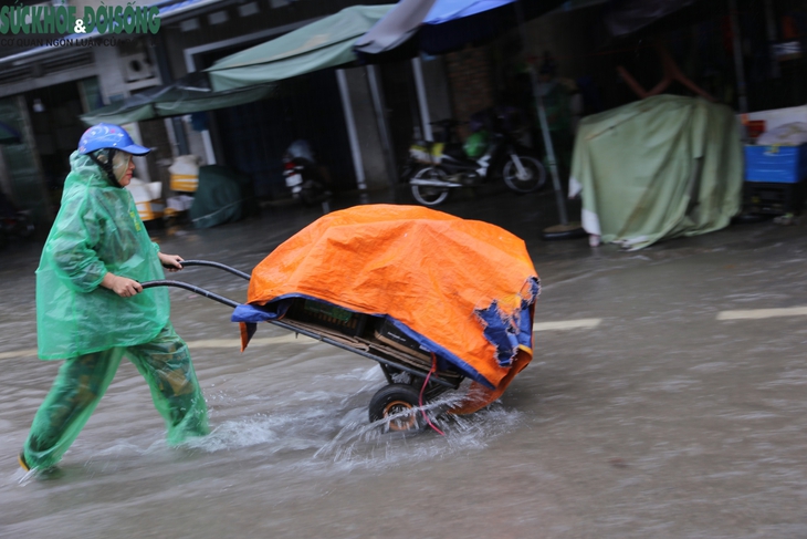 Nước dâng cao gây ngập sâu, tiểu thương chợ Vinh tất tả 'chạy đồ' lên cao- Ảnh 7. Nước dâng cao gây ngập sâu, tiểu thương chợ Vinh tất tả 'chạy đồ' lên cao- Ảnh 7.