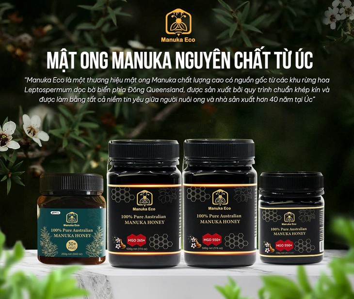 ManukaEco - Tinh túy mật ong Manuka từ thiên nhiên Úc- Ảnh 1. ManukaEco - Tinh túy mật ong Manuka từ thiên nhiên Úc- Ảnh 1.