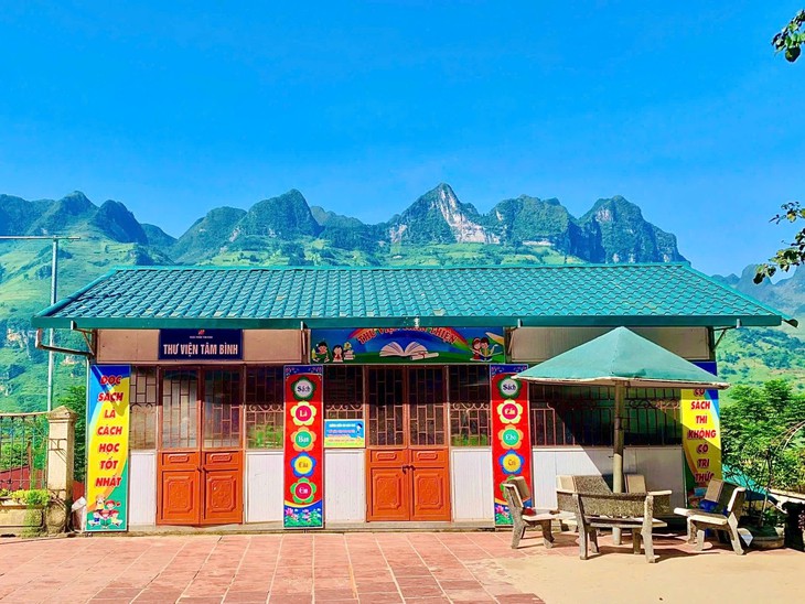 Thư viện Tâm Bình "tiếp bước" năm học mới cho trẻ em vùng cao- Ảnh 1. Thư viện Tâm Bình "tiếp bước" năm học mới cho trẻ em vùng cao- Ảnh 1.