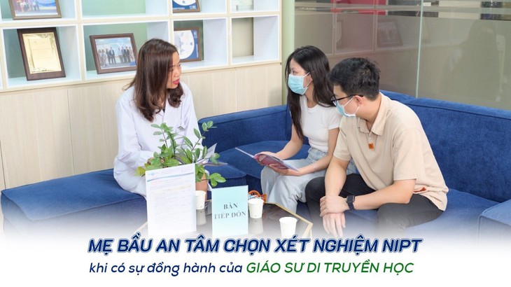 Mẹ bầu an tâm chọn xét nghiệm NIPT khi có sự đồng hành của chuyên gia di truyền- Ảnh 2. Mẹ bầu an tâm chọn xét nghiệm NIPT khi có sự đồng hành của chuyên gia di truyền- Ảnh 2.
