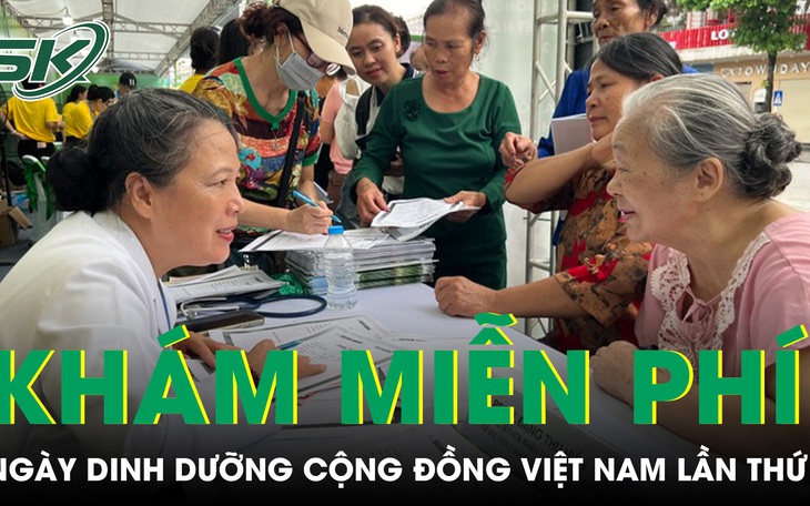 Đông đảo người dân được tư vấn miễn phí trong Ngày Dinh dưỡng cộng đồng Việt Nam lần thứ 3