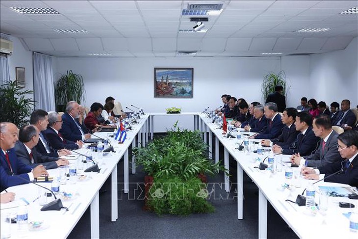 Tổng Bí thư, Chủ tịch nước Tô Lâm hội kiến Thủ tướng Cuba Manuel Marreo Cruz- Ảnh 2. Tổng Bí thư, Chủ tịch nước Tô Lâm hội kiến Thủ tướng Cuba Manuel Marreo Cruz- Ảnh 2.