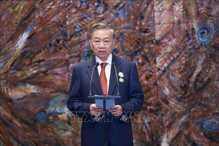 Tổng Bí thư, Chủ tịch nước Tô Lâm nhận Huân chương Jose Marti- Ảnh 5. Tổng Bí thư, Chủ tịch nước Tô Lâm nhận Huân chương Jose Marti- Ảnh 5.