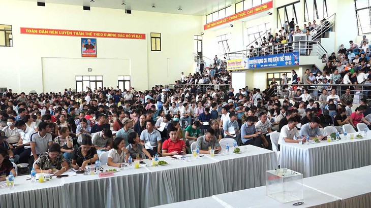 Người trúng đấu giá hơn 100 triệu đồng/m2 ở huyện Thanh Oai bỏ cọc - Ảnh 1. Người trúng đấu giá hơn 100 triệu đồng/m2 ở huyện Thanh Oai bỏ cọc - Ảnh 1.
