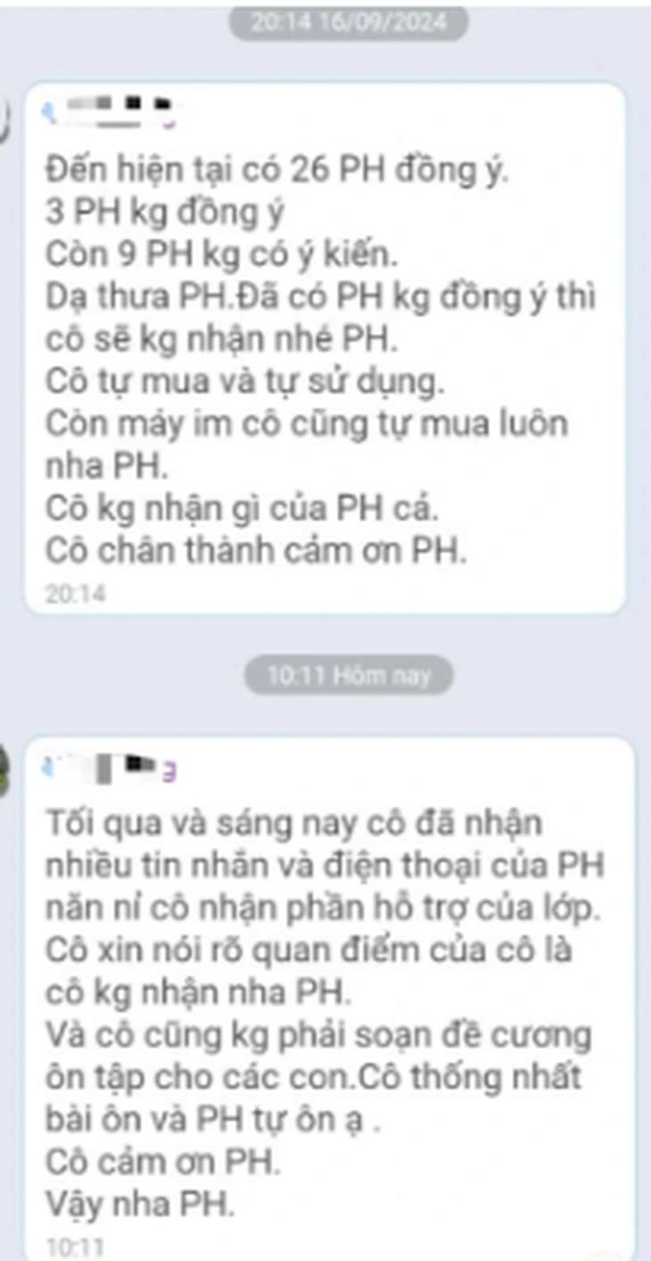 Cô giáo xin phụ huynh hỗ trợ tiền mua máy tính: 'Vi phạm cả đạo lý và pháp lý'- Ảnh 3.