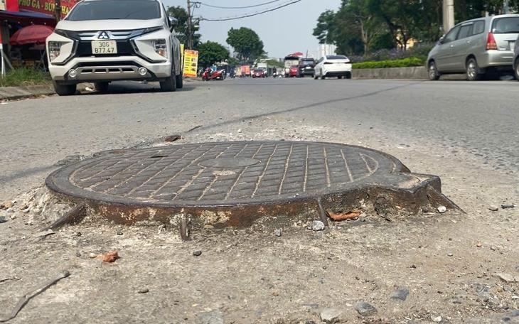 'Bẫy' hố ga sâu 2m chực chờ người dân giữa lòng đô thị Thanh Hóa - Ảnh 8.