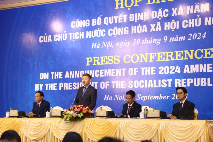 Có 20 phạm nhân nước ngoài được hưởng đặc xá- Ảnh 1.