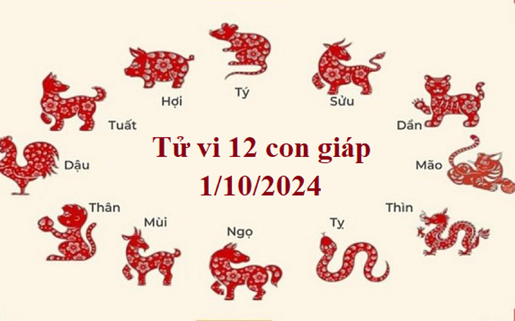 Tử vi 12 con giáp hôm nay 1/10: Sửu ổn định, Tỵ vướng tranh cãi