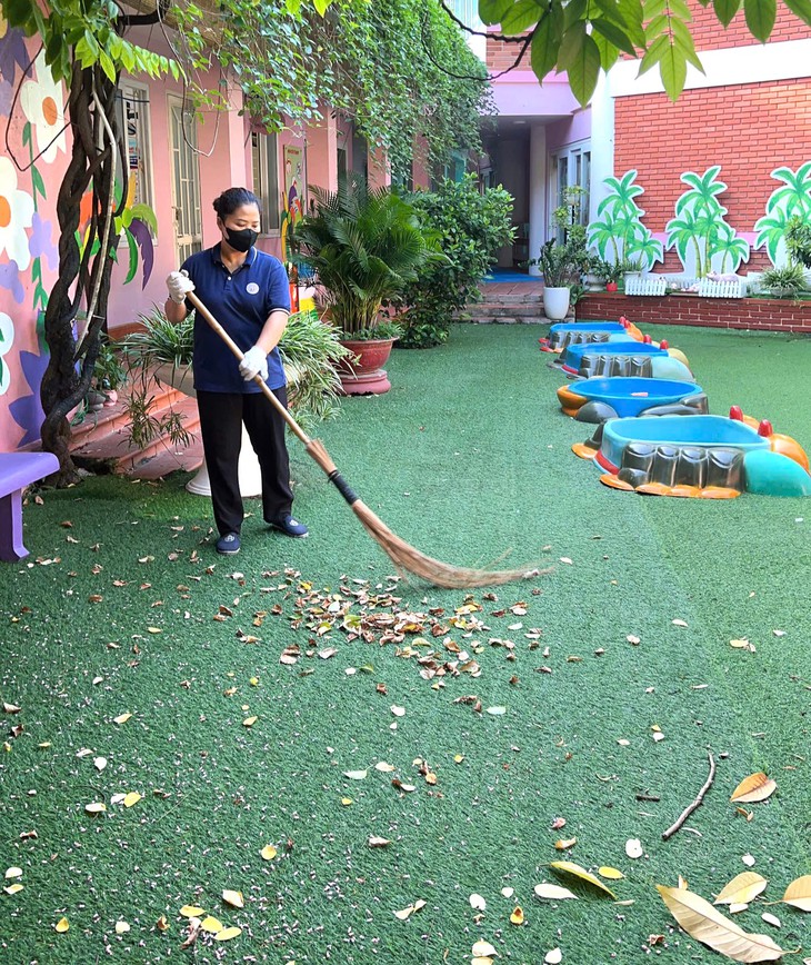 Trường học chuẩn bị sẵn sàng cho ngày khai giảng năm học mới- Ảnh 5. Trường học chuẩn bị sẵn sàng cho ngày khai giảng năm học mới- Ảnh 5.