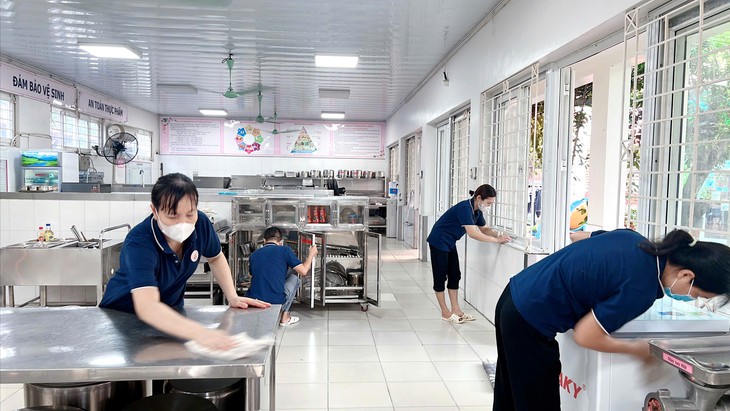 Trường học chuẩn bị sẵn sàng cho ngày khai giảng năm học mới- Ảnh 4. Trường học chuẩn bị sẵn sàng cho ngày khai giảng năm học mới- Ảnh 4.