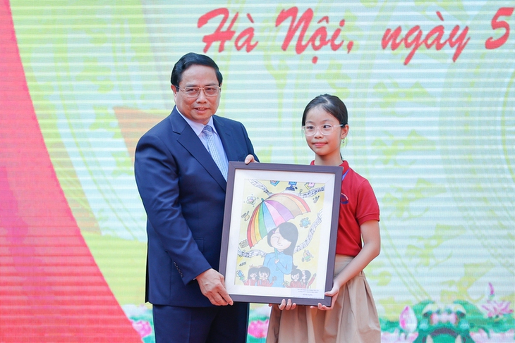 Thủ tướng dự lễ khai giảng tại ngôi trường đặc biệt của Hà Nội- Ảnh 3.