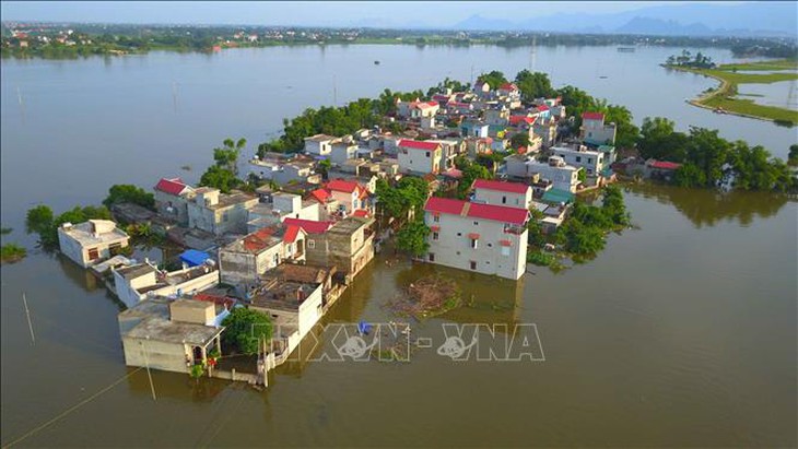 Hà Nội: Báo động lũ trên sông Tích, cảnh báo lũ trên sông Bùi- Ảnh 1. Hà Nội: Báo động lũ trên sông Tích, cảnh báo lũ trên sông Bùi- Ảnh 1.