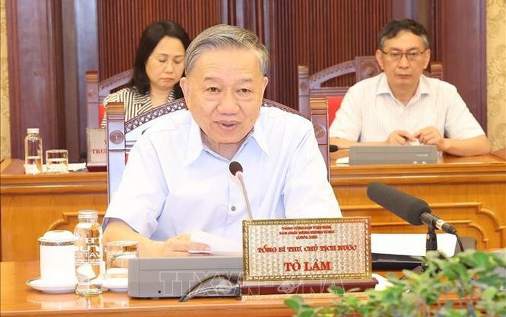 Tổng Bí thư, Chủ tịch nước Tô Lâm thăm hỏi đồng bào, chiến sĩ bị ảnh hưởng của bão số 3