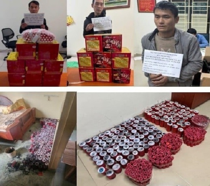 Thu giữ nhiều loại pháo nổ to và 'khủng' nhất từ trước đến nay- Ảnh 1.