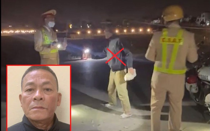 Khởi tố người đàn ông không chịu đo nồng độ cồn, dùng gạch tấn công CSGT