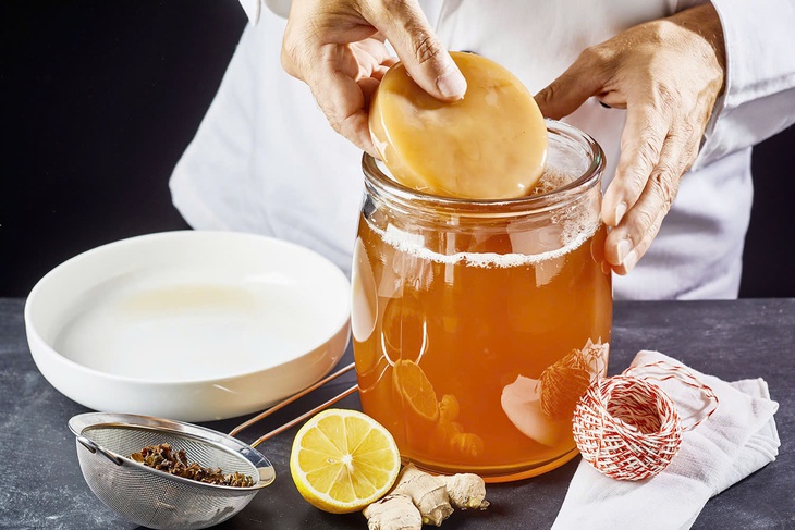 Hướng dẫn 4 bước làm kombucha đơn giản tại nhà- Ảnh 3.