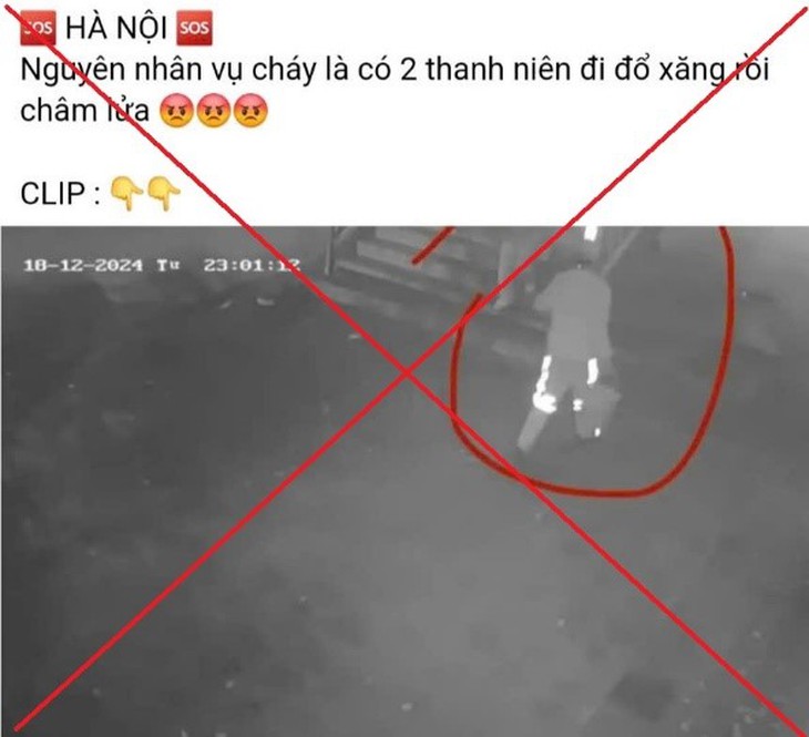 Hà Nội xuất hiện nhiều đối tượng lợi dụng sự việc 'nóng' để đăng tin sai sự thật- Ảnh 2. Hà Nội xuất hiện nhiều đối tượng lợi dụng sự việc 'nóng' để đăng tin sai sự thật- Ảnh 2.