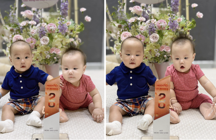 Phương Oanh khoe clip gây sốt của cặp song sinh, một điểm ở bé Jenny khiến fan thích thú- Ảnh 6. Phương Oanh khoe clip gây sốt của cặp song sinh, một điểm ở bé Jenny khiến fan thích thú- Ảnh 6.