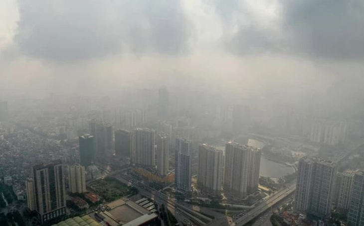 Hà Nội lại hứng đợt ô nhiễm không khí kéo dài- Ảnh 2.