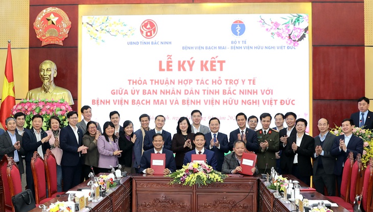 Bộ Y tế 'đưa' 2 bệnh viện hạng đặc biệt, chuyên sâu về hợp tác hỗ trợ y tế Bắc Ninh- Ảnh 1. Bộ Y tế 'đưa' 2 bệnh viện hạng đặc biệt, chuyên sâu về hợp tác hỗ trợ y tế Bắc Ninh- Ảnh 1.
