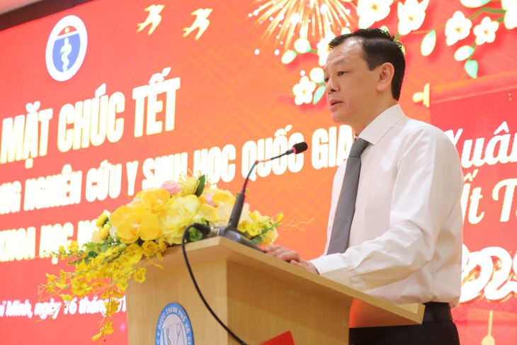 Thứ trưởng Nguyễn Tri Thức gặp mặt, chúc Tết Hội đồng Đạo đức trong nghiên cứu y sinh học quốc gia- Ảnh 1.