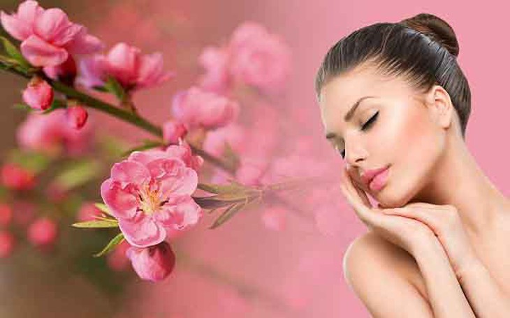 Dùng hoa đào làm đẹp da như thế nào?