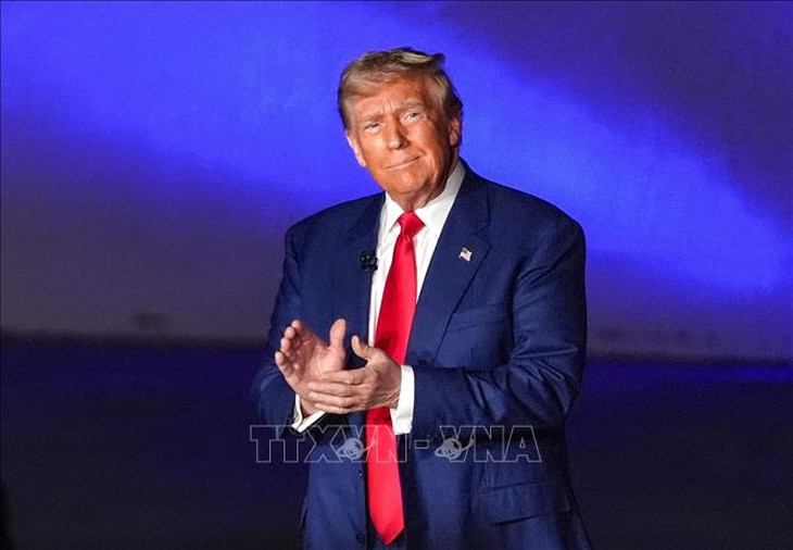 Tổng thống đắc cử Donald Trump đến Washington, chuẩn bị cho lễ nhậm chức- Ảnh 1. Tổng thống đắc cử Donald Trump đến Washington, chuẩn bị cho lễ nhậm chức- Ảnh 1.