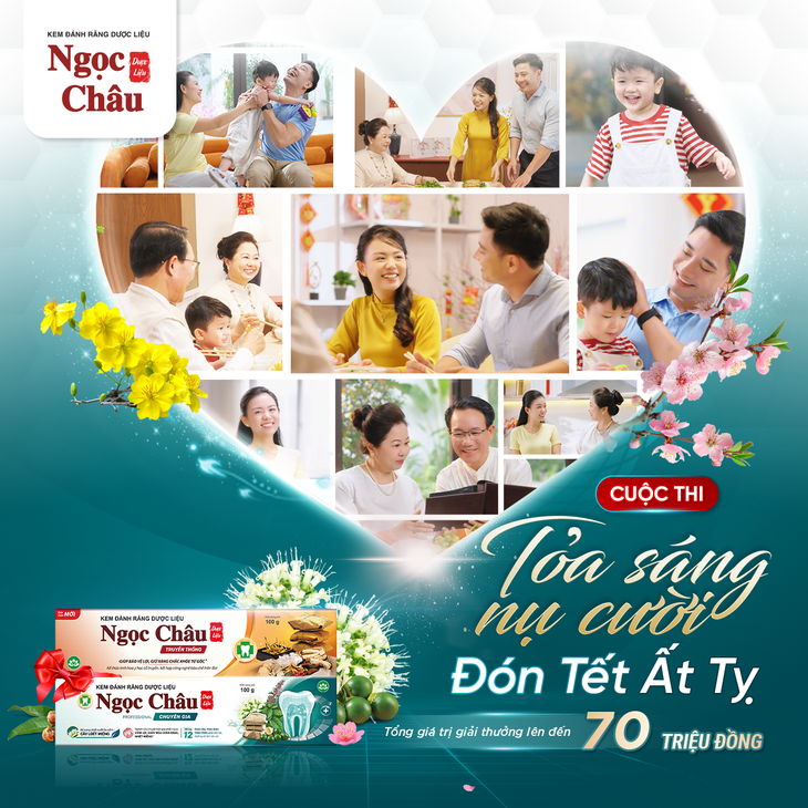 Ngọc Châu lan tỏa thông điệp ý nghĩa dịp Tết qua chuỗi sự kiện 'Nụ Cười Đoàn Viên' - Ảnh 4. Ngọc Châu lan tỏa thông điệp ý nghĩa dịp Tết qua chuỗi sự kiện 'Nụ Cười Đoàn Viên' - Ảnh 4.