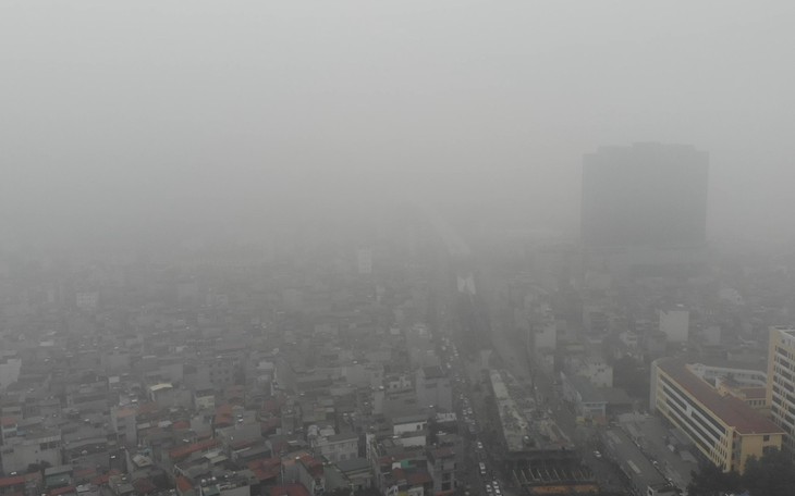 Hà Nội chìm trong chuỗi ngày ô nhiễm không khí kéo dài