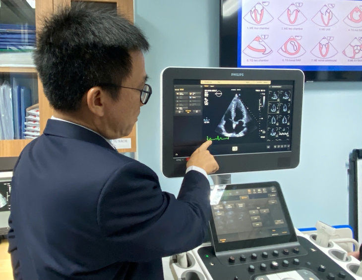 Bệnh viện đầu tiên ở Việt Nam ứng dụng AI trong siêu âm tim- Ảnh 2.